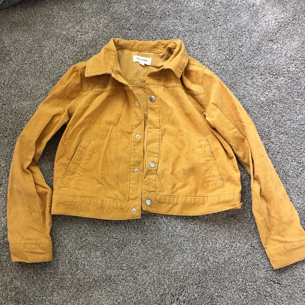 Mustard Corderoy Jacket